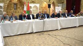 لقاء الفصائل الفلسطينية في بيروت