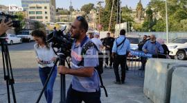 قوات الاحتلال تمنع الطواقم الصحفية من دخول حي الشيخ جراح