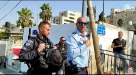 من اعتداء قوات الاحتلال على المشاركين والمتضامنين مع العائلات الفلسطينية المهددة بالإخلاء من حي الشي