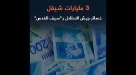 3 مليارات شيقل خسائر جيش الاحتلال بـ"سيف القدس"