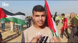 مشاهد من الفعاليات الشعبية شرقي بلدة خزاعة شرقي خان يونس