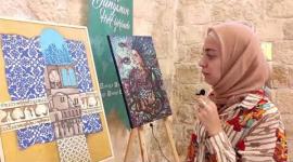 معرض فني بالقدس بعنوان تصبحون على وطن