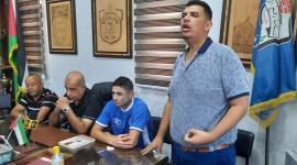 أبو غنيمة بزي شباب رفح