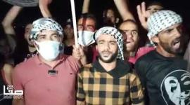 إرباك ليلي متزامن شرقي قطاع غزة