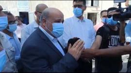 وفد حكومي بغزة يتفقد الوضع الوبائي بـ"الأوروبي"