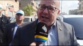 الدعليس يفتتح تقاطع شارع رئيس في غزة