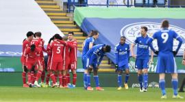 جانب من مباراة سابقة بين ليفربول وليستر سيتي