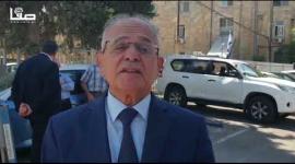 وقفة تضامنية مع الشيخ عكرمة صبري أمام مركز المسكوبية غربي القدس المحتلة