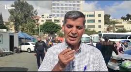 المؤتمر الصحفي بحي الشيخ جراح بالقدس المحتلة عقب قرار المحكمة العليا الإسرائيلية بمصادرة قطعة من أرضه وإخلائها لصالح بلدية الاحتلال