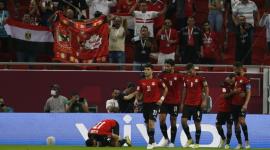 مصر فازت على لينان بهدف نظيف