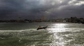 استعدادات صيادي غزة للمنخفض