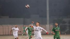 تامر صيام سجل الهدف الثاني لشباب الخليل في مرمى الظاهرية