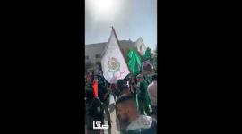 احتفالات بذكرى انطلاقة حما،س بـ"بيرزيت"