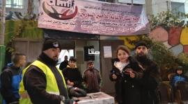 "وكالة صفا" ترافق القائمين على حملة "إنسان" لإغاثة اللاجئين السوريين