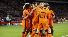 فرحة منتخب هولندا