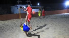 جانب من المباراة