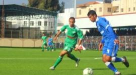 جانب من مباراة ديربي سابق بين خدمات وشباب رفح