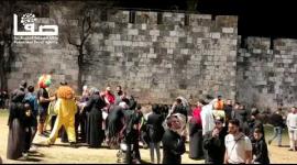 فقرات ترفيهية لأطفال باب العامود بالقدس المحتلة رغم تنغيص الاحتلال