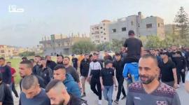 تشييع جثمان الشهيد أحمد مساد بمدينة جنين