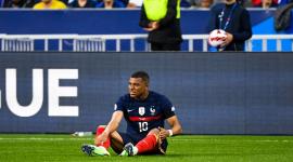 تعرض كيليان مبابي لإصابة مقلقة في مواجهة الدنمارك