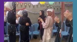 السعادة تغمر عائلة طالبة توجيهي بنجاحها في غزة