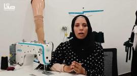 أسماء أبو طير.. من مصابة عدوان إلى مصممة أزياء