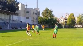 جانب من مباراة اتحاد الشجاعية والمشتل