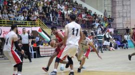 جانب من مباراة سابقة بين المغازي والبريج