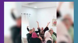 هكذا تلقت عائلة طالبة بتوجيهي في غزة نبأ تفوقه