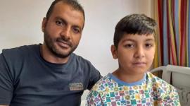 الطفل جمال عبد المنعم شبلي ووالده