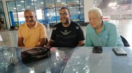 مرتضى منصور خلال حديثه مع صفا