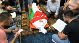 تشييع فراس يعيش الذي قتل برصاص الأجهزة الأمنية في نابلس