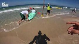 سباق قوارب الكياك في غزة