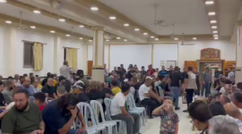 توافد واسع على بيت عزاء الشهيد علاء زغل في نابلس