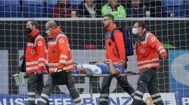 جريسشا بورميل مصابًا