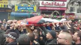 تشييع الشهيدين محمد أبو كشك ومحمد حرز الله بنابلس