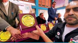 تكريم منتخب فلسطين لكرة السلة على الكراسي المتحركة