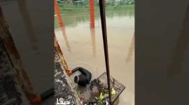 التعامل مع تداعيات المنخفض الجوي في غزة