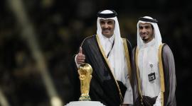 تميم بن حمد آل ثاني مع كأس العالم