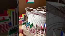 تصميم مجسم لملعب خليفة الدولي