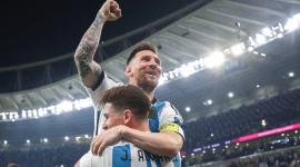 ميسي مع منتخب الارجنتين في كاس العالم