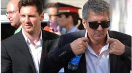 ميسي ووالده