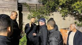 اقتحام شرطة الاحتلال مكان مهرجان تحرر الأسير كريم يونس