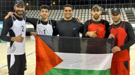 منتخب فلسطين لكرة الطائرة الشاطئية