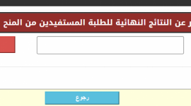 رابط النتائج النهائية للمنح والقروض 2023 لكافة الصناديق