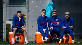 تشكيلة برشلونة ضد فالنسيا في الدوري الاسباني