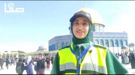 خلية نحل من المتطوعين لخدمة الصائمين في المسجد الأقصى بشهر رمضان