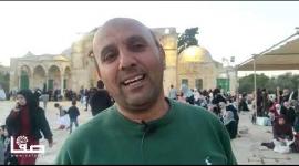 الآلاف يفطرون في ساحات المسجد الأقصى المبارك وسط أجواء من البهجة