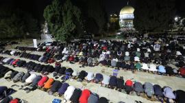 صلاة التراويح في المسجد الأقصى