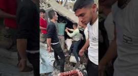 قصف منزل عائلة سلمي